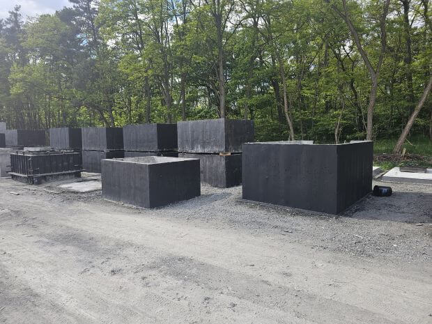 Szamba jednokomorowe i dwukomorowe z betonu  w Krobi w konkurencyjnych cenach